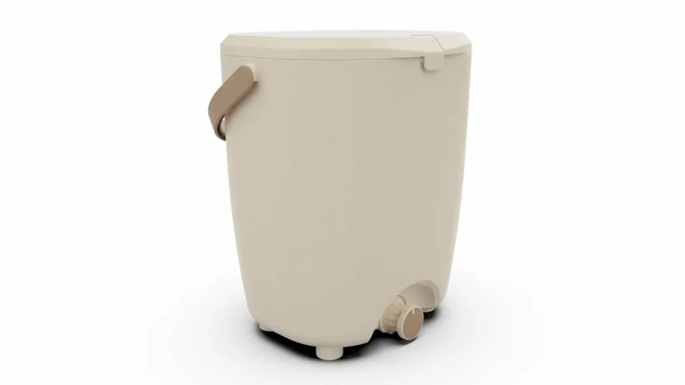 Bokashi ku00F6kskompost med tillbehu00F6r