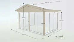 Sadeltak Basic Glas