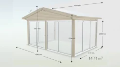 Sadeltak Basic Glas