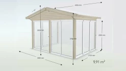 Sadeltak Basic Glas