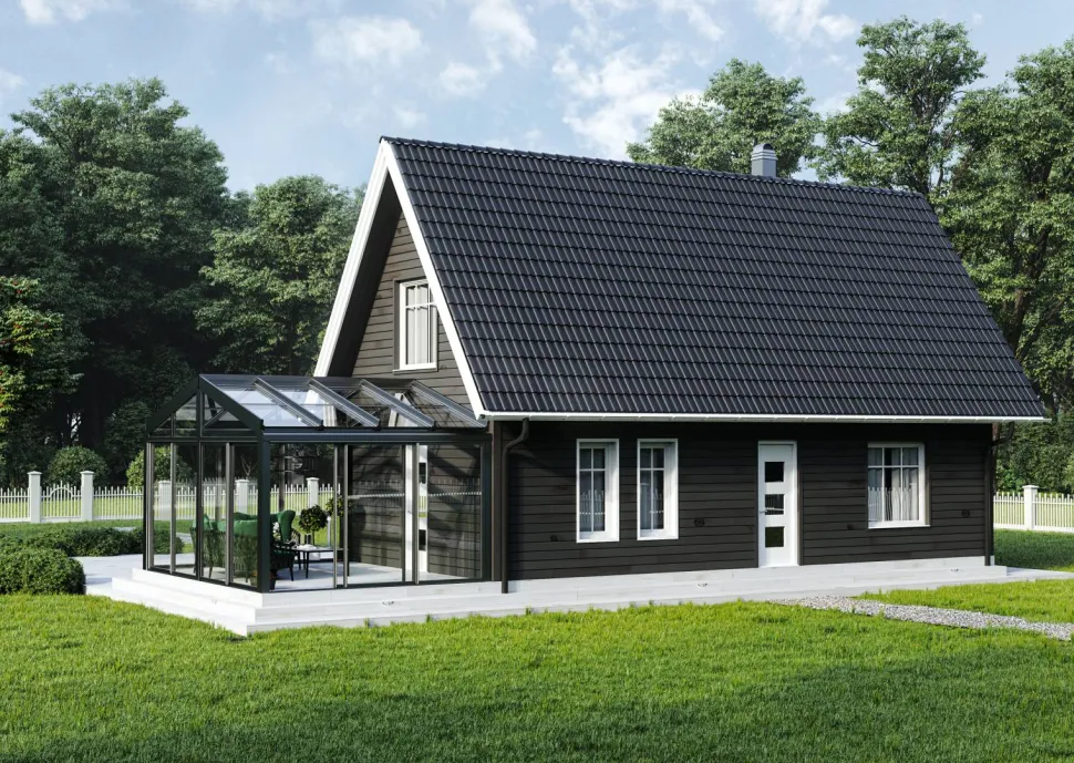 Uterum Aluminium Sadeltak u2013 Oisolerad