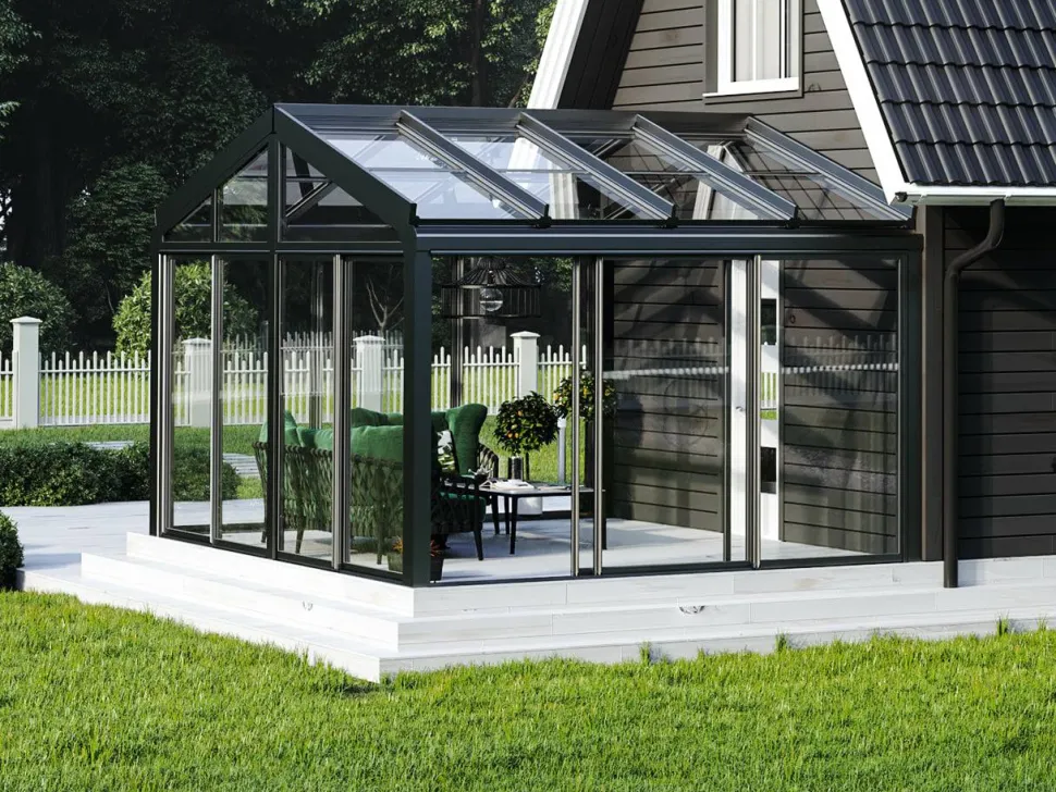 Uterum Aluminium Sadeltak u2013 Oisolerad